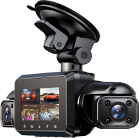  TE-D360 Tecar Dash Cam 3.16-inch, 4 Cameras, 360-degree, Front Camera 2K with Clear Night Vision2